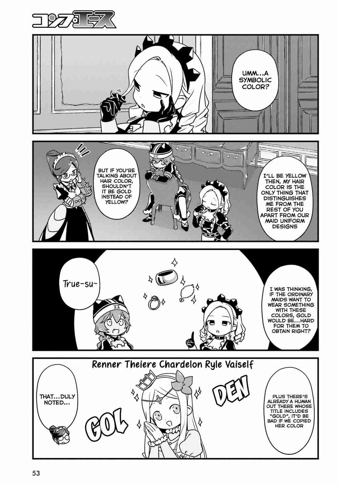 Overlord The Undead King Oh! Vol. 2 Ch. 11.1 The Pleiades' Member Colors