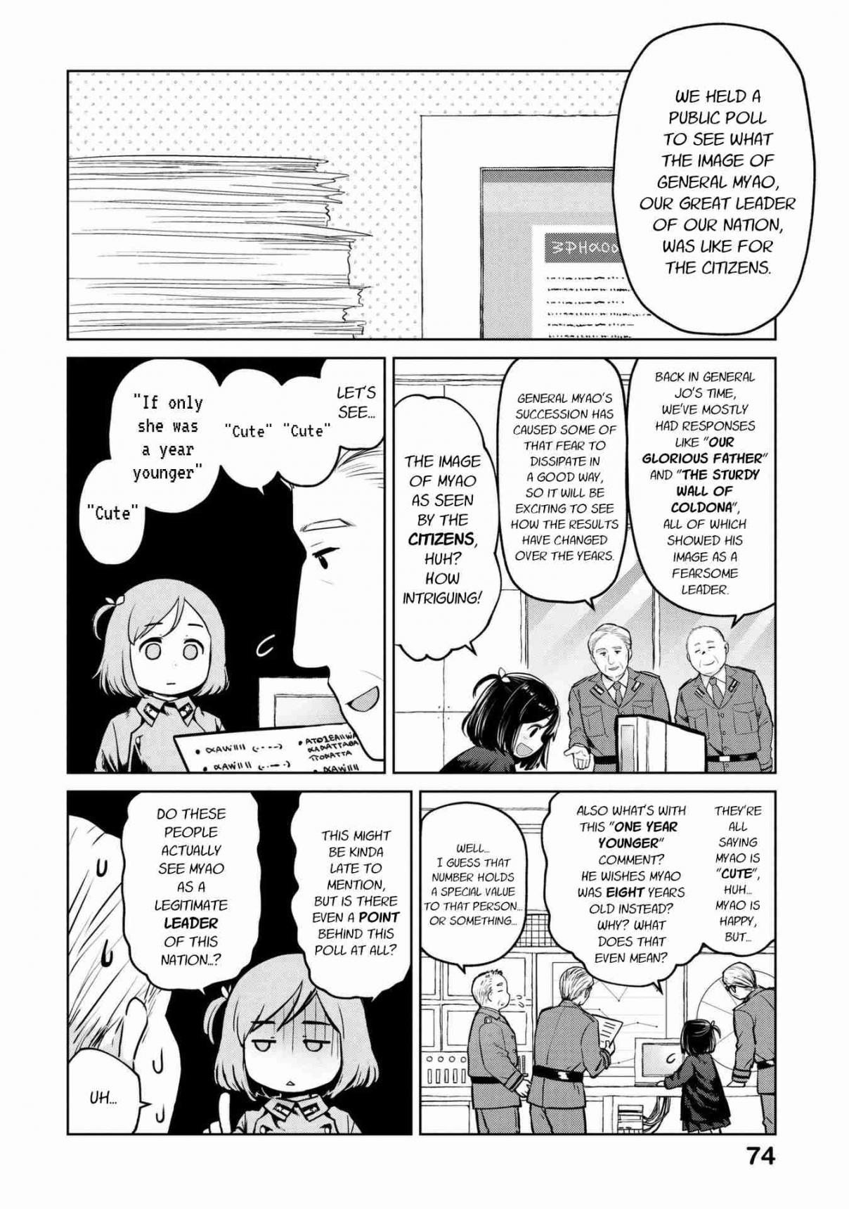 Oh, Our General Myao Vol. 1 Ch. 8 In Which Myao Holds a Public Poll
