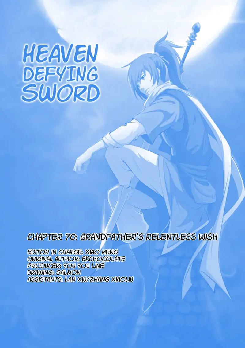 Heaven Defying Sword Chapter 70: