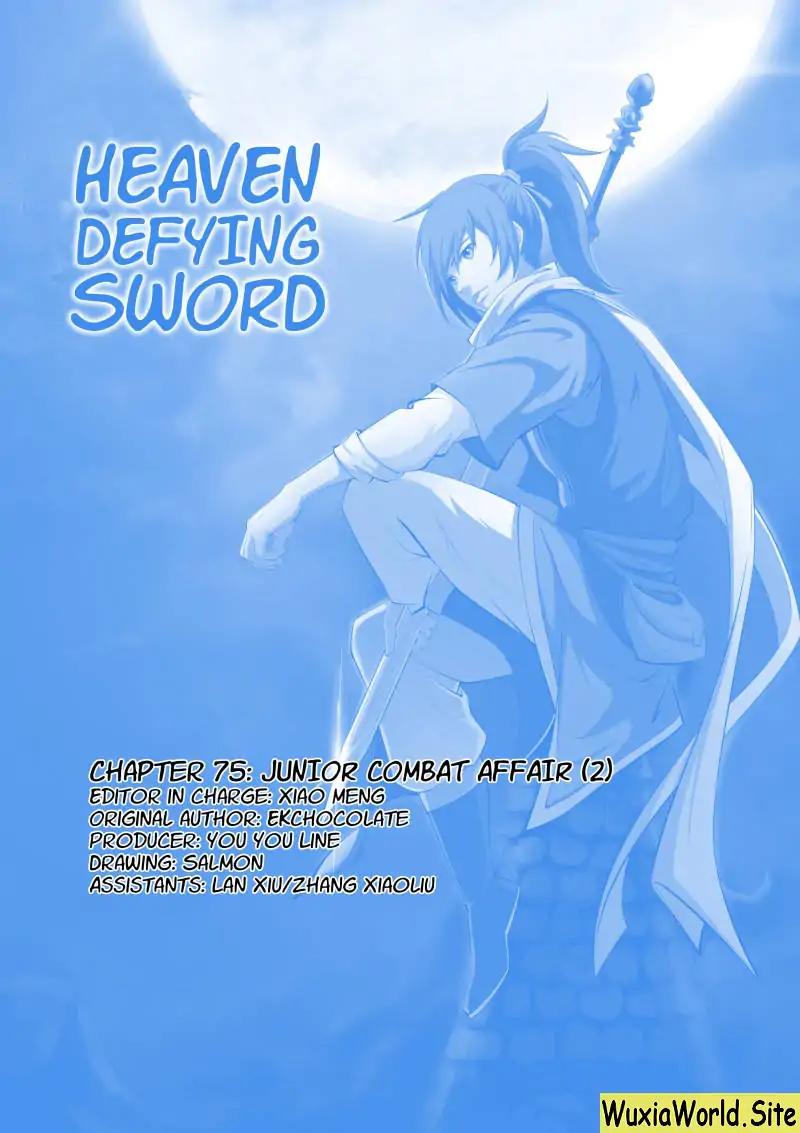 Heaven Defying Sword Chapter 75: