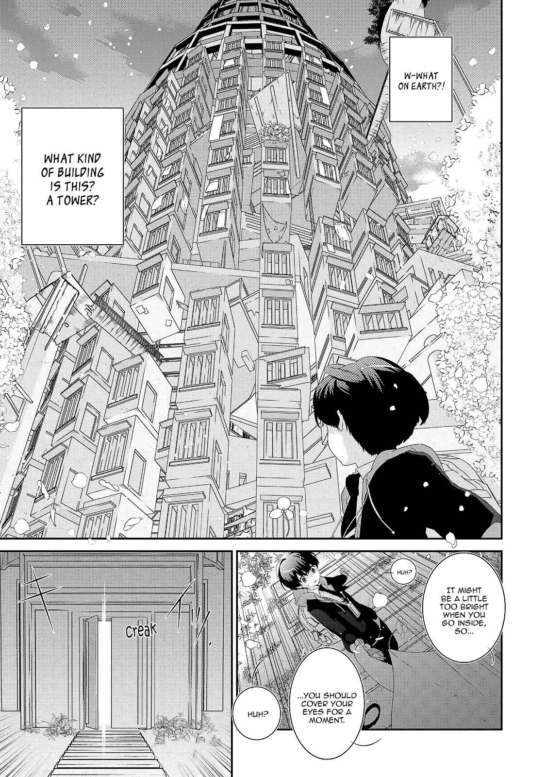The Female God of Babel: KAMISAMA Club in Tower of Babel Vol. 1 Ch. 1 Welcome to [The Lesser Tower of Clubs]