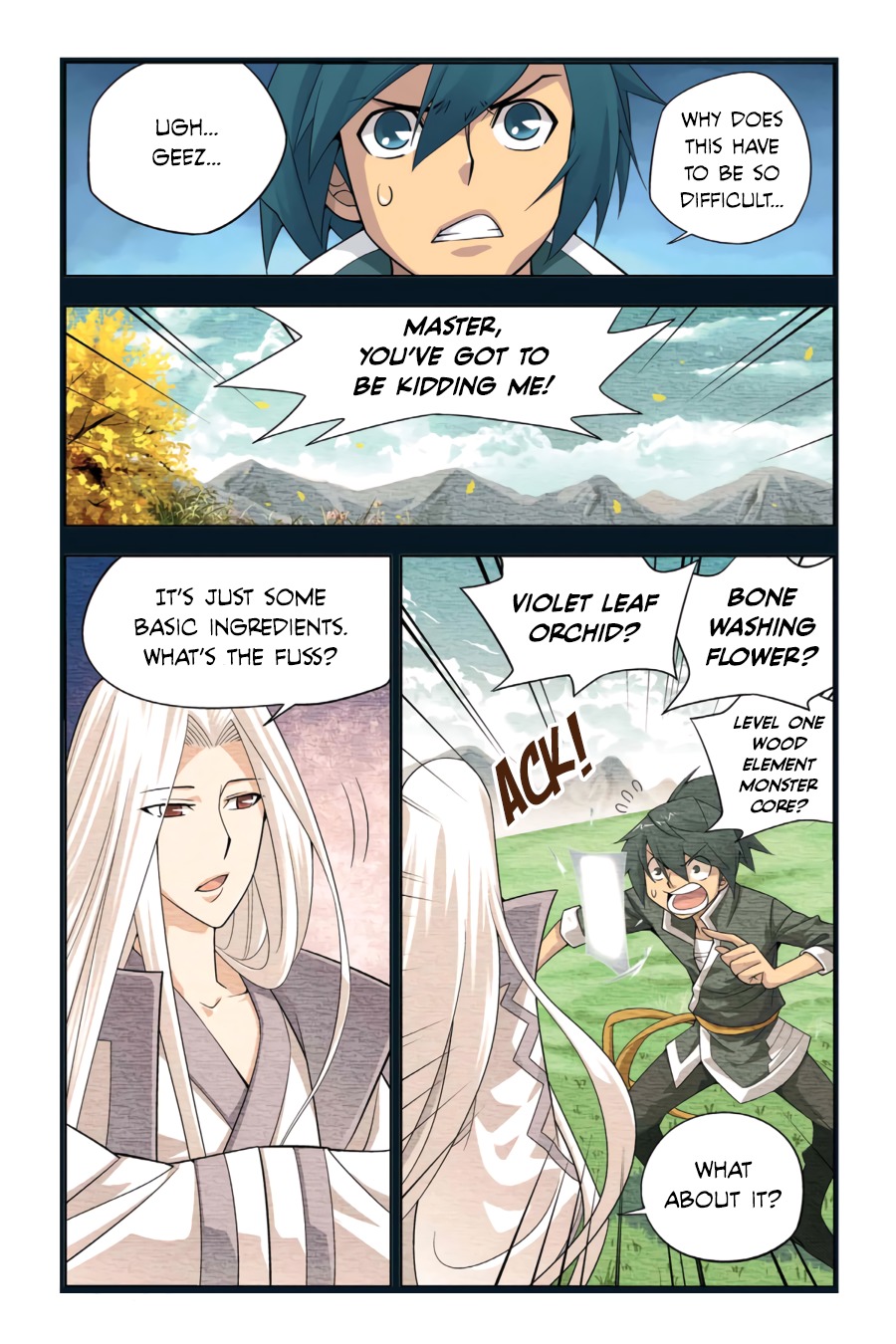 Fights Breaking Through The Heavens vol.1 ch.4