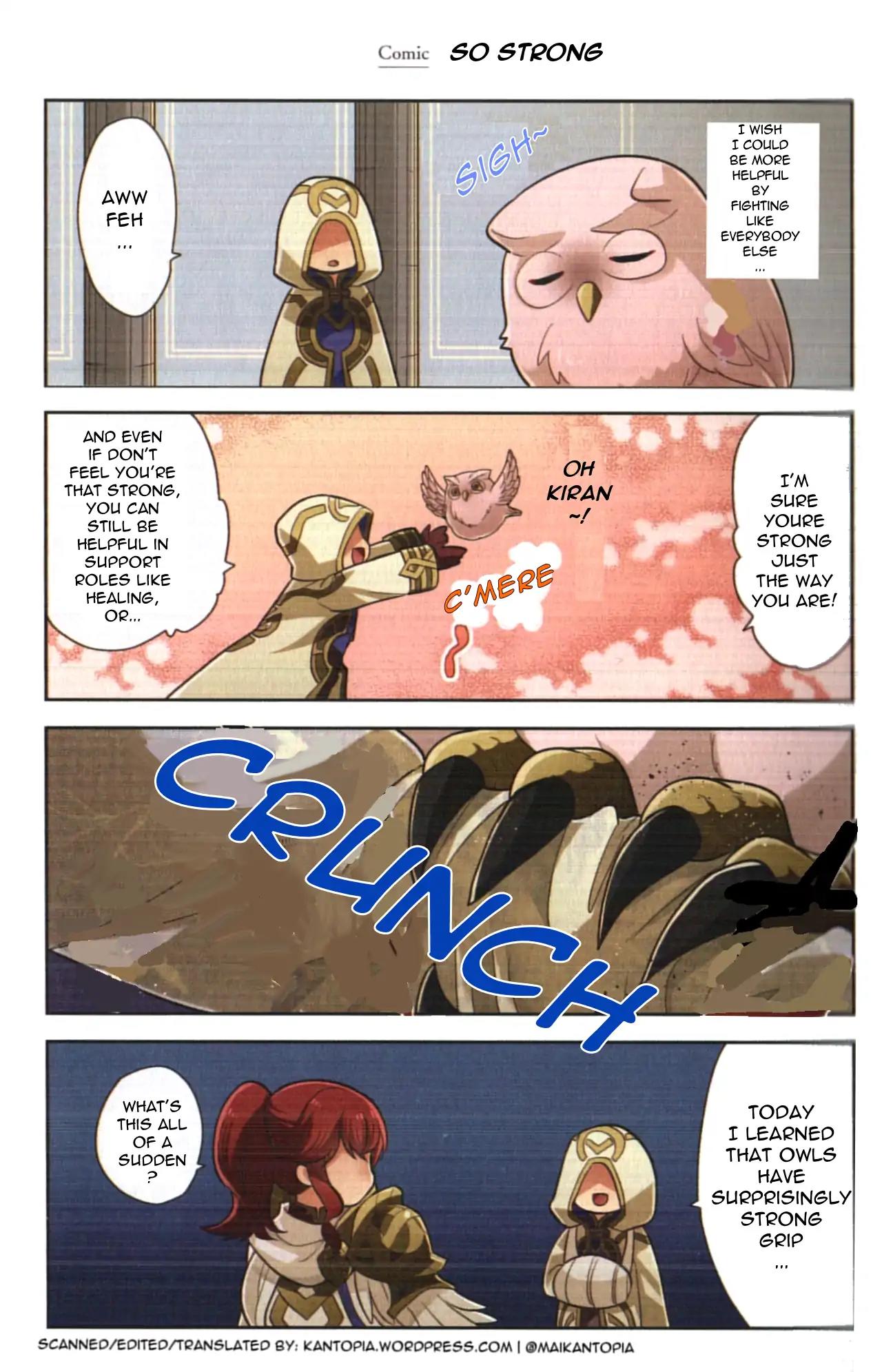 Fire Emblem Heroes Daily Lives of the Heroes Vol.1 Chapter 0.07: Character comic: