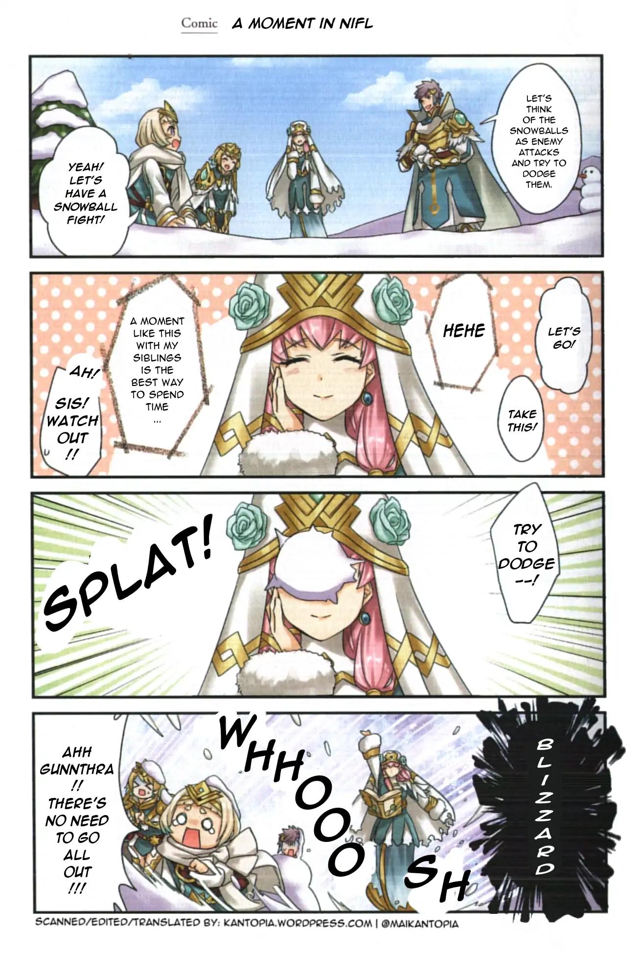 Fire Emblem Heroes Daily Lives of the Heroes Vol.1 Chapter 0.09: Character comic: