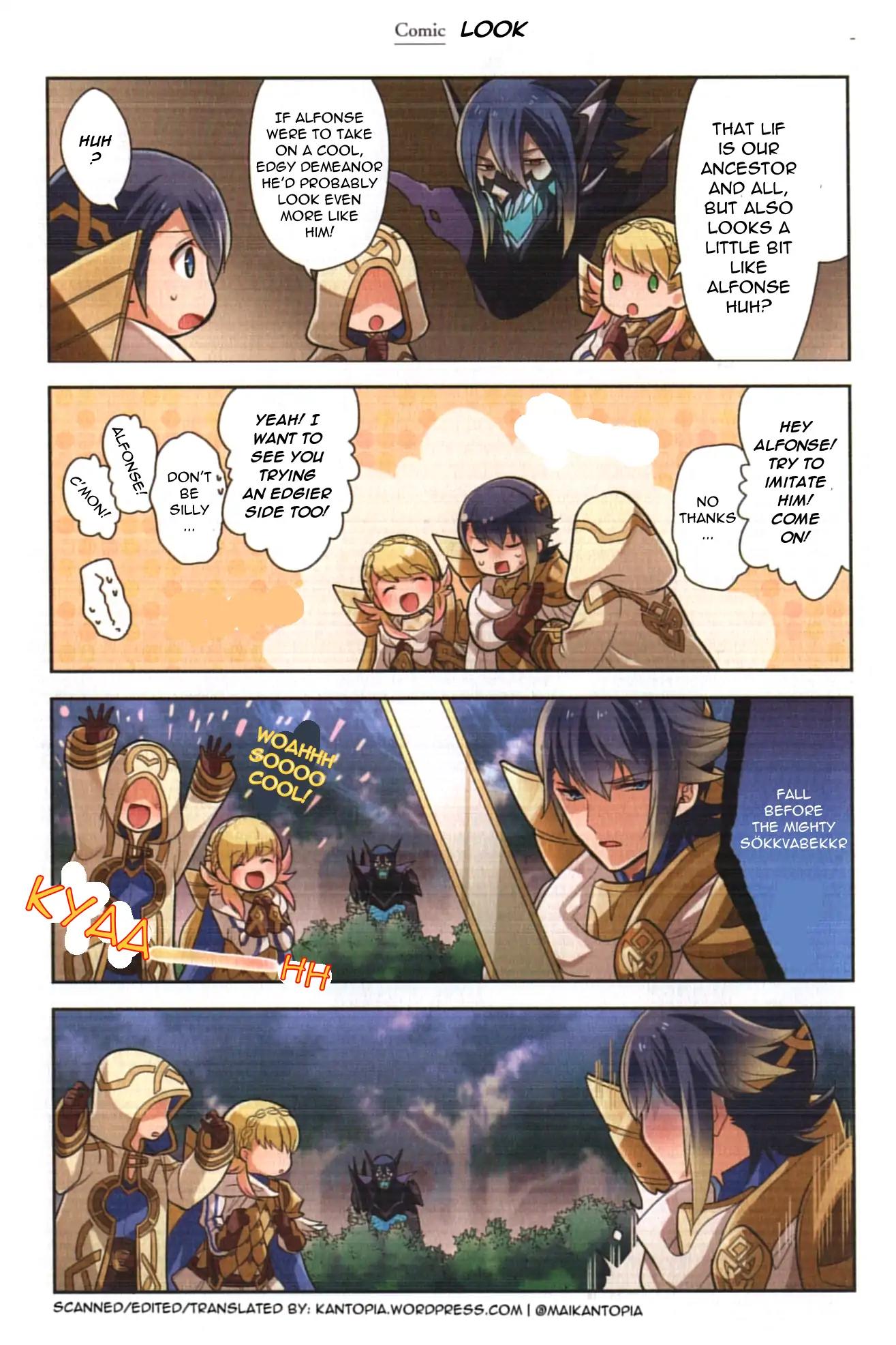 Fire Emblem Heroes Daily Lives of the Heroes Vol.1 Chapter 0.19: Character comic: