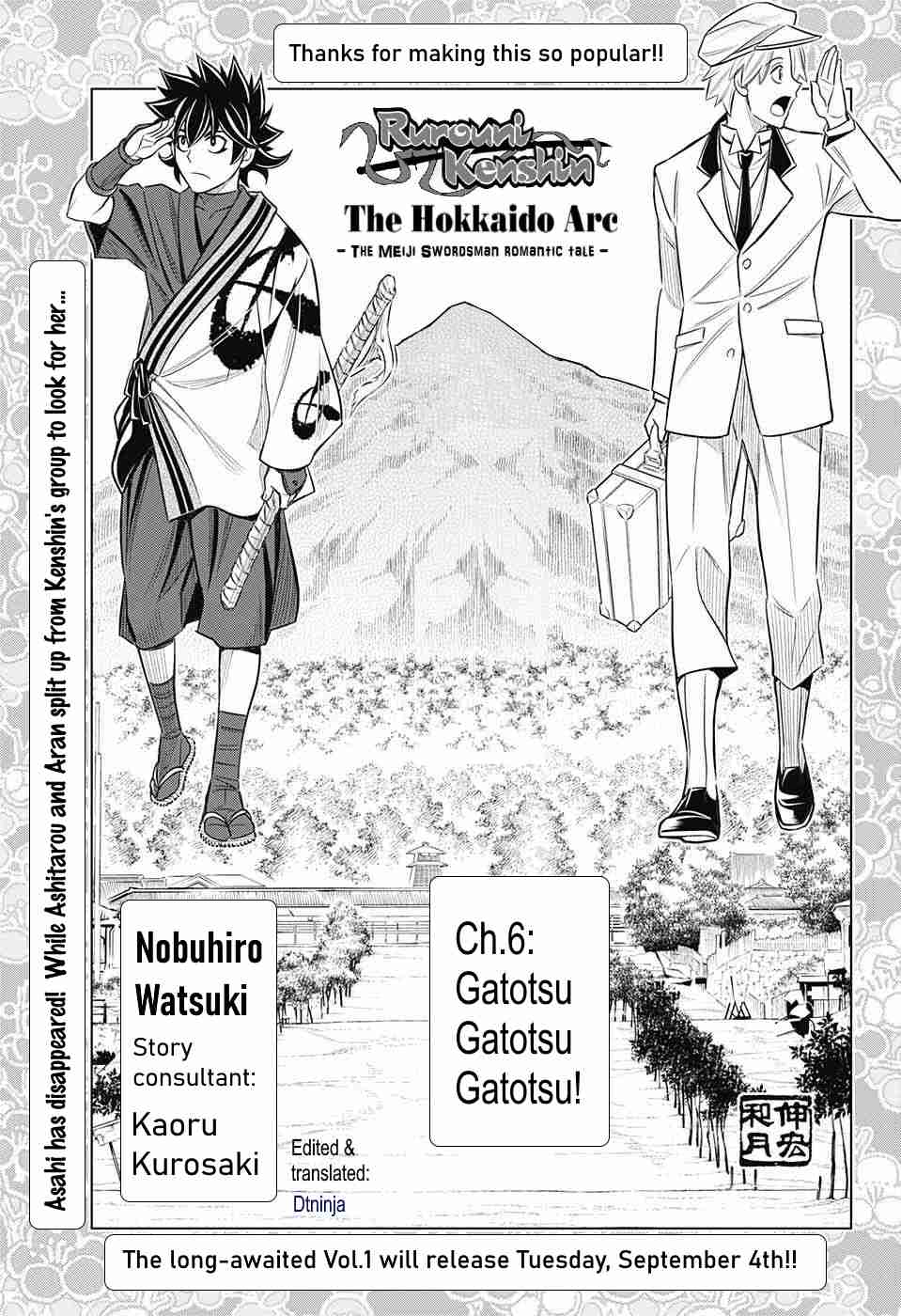 Rurouni Kenshin: Hokkaido hen Ch. 6