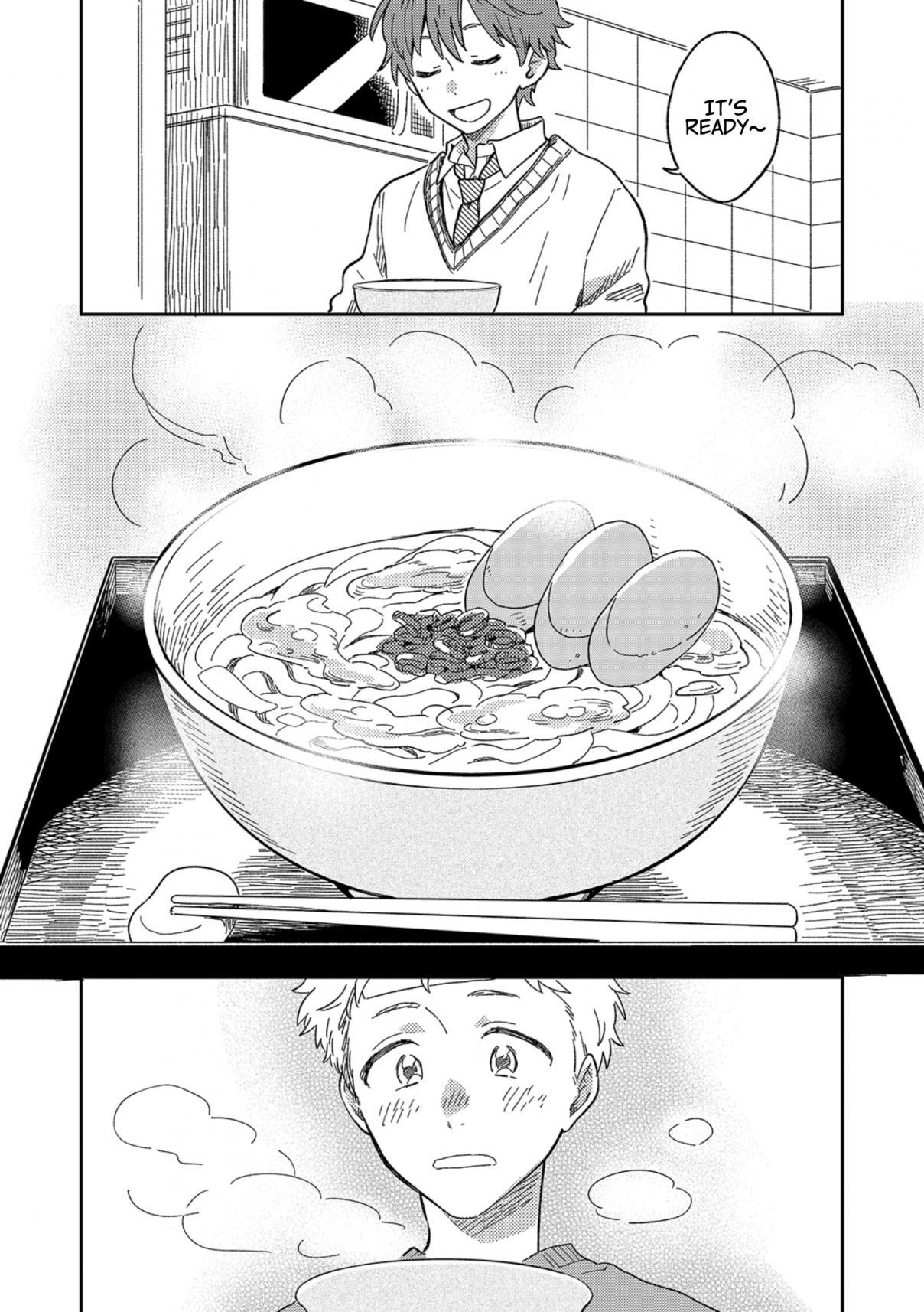 High School Boys Are Hungry Again Today Vol. 1 Ch. 6 Riku's Udon for a Sick Visit