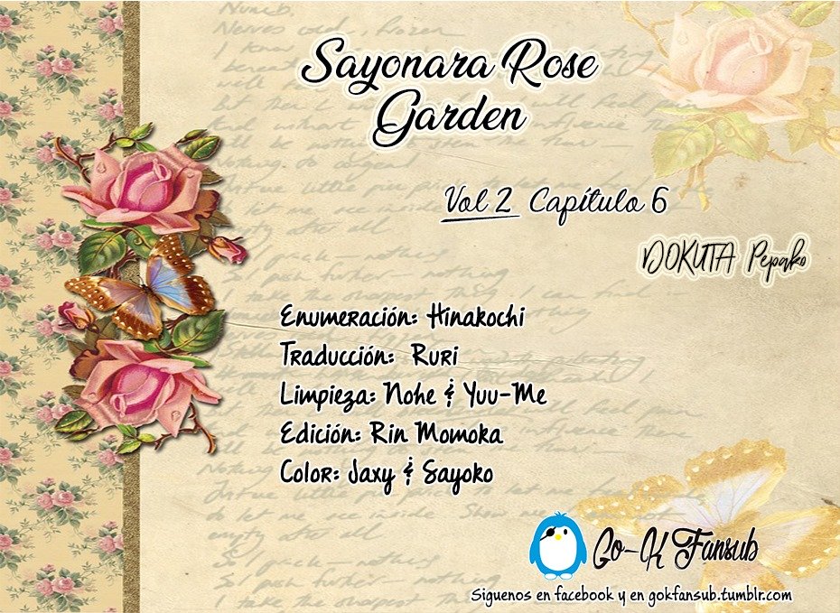Sayonara Rose Garden Vol.2 Ch.6