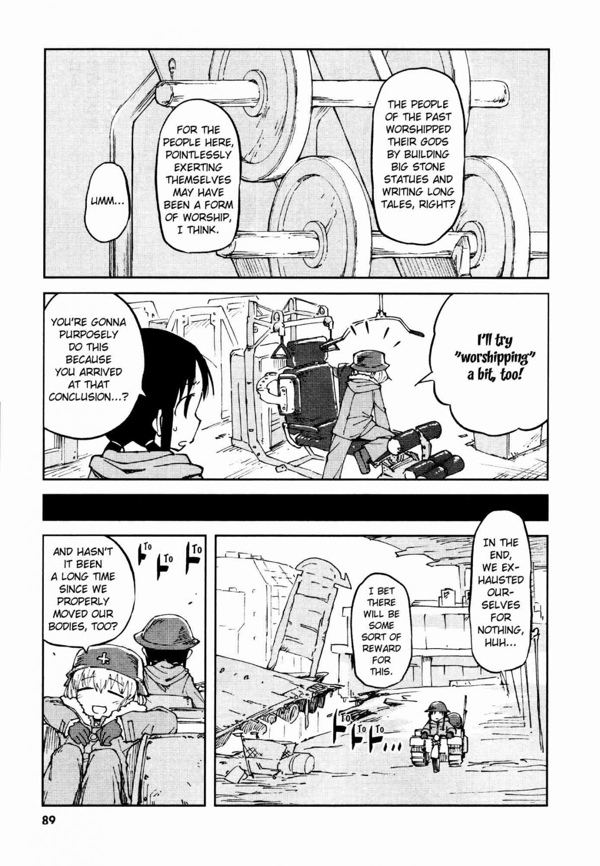 Girls' Last Tour Official Anthology Comic Ch. 11 Factory by Kikia
