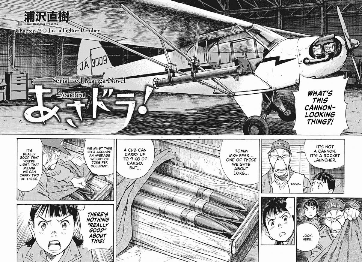 Asadora! Vol. 2 Ch. 22 Just a Fighter Bomber