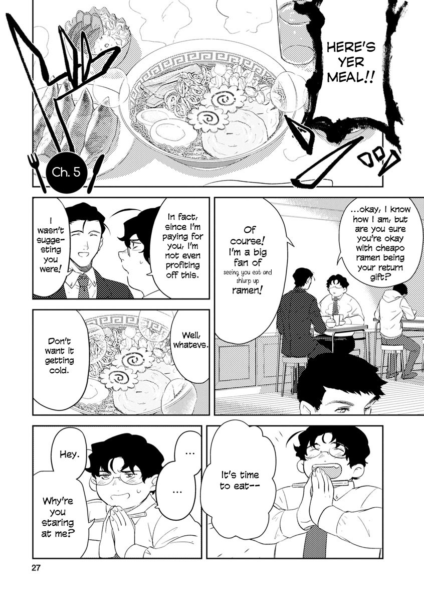 Minegishi-san wants Otsu-kun to eat! ch.5
