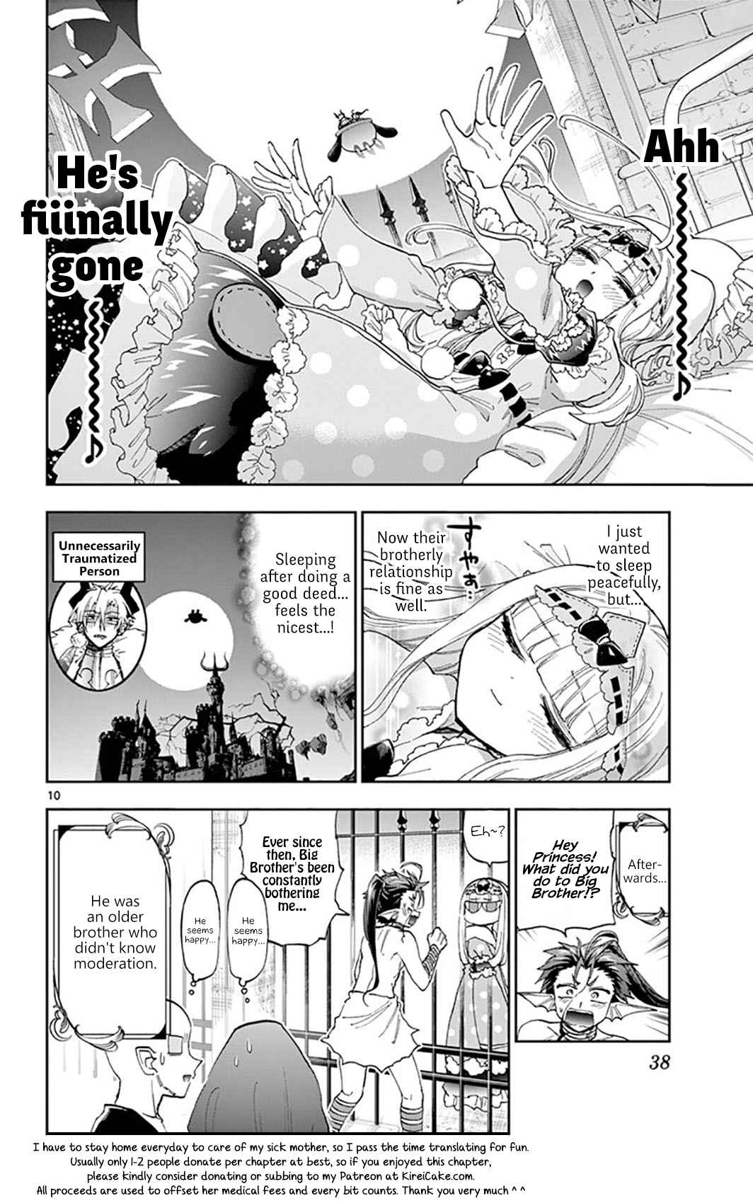 Maou jou de Oyasumi Vol. 12 Ch. 146 Fishing With an Object is Despicable!!