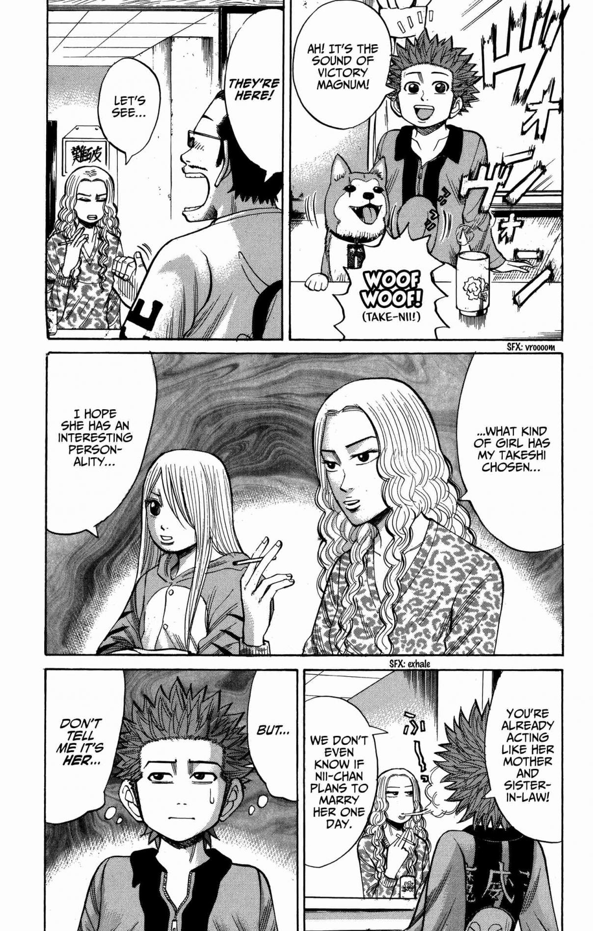 Nanba MG5 Vol. 9 Ch. 72 Takeshi's Sassy Girlfriend