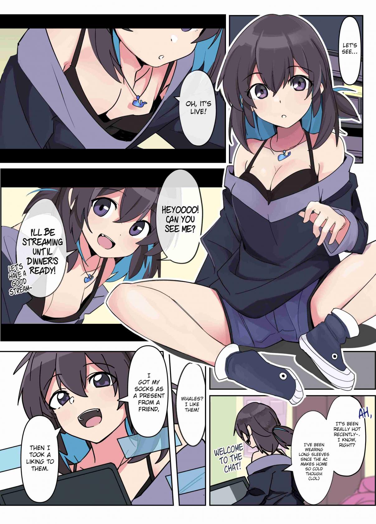 Vivid Line Ch. 5 The Live Streaming Little Sister Wants to Call Her Brother “Onii Chan”