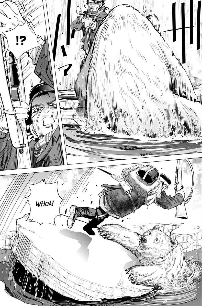 Golden Kamuy Ch. 216 Mysterious White Bear