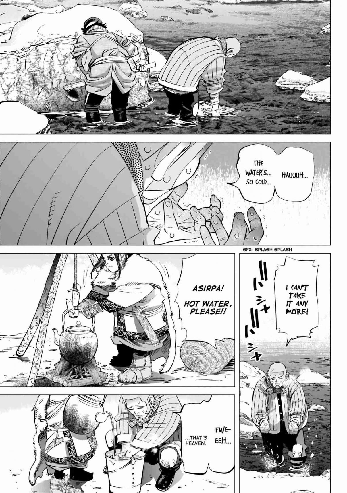 Golden Kamuy Ch. 218 The Gold Dust Panners