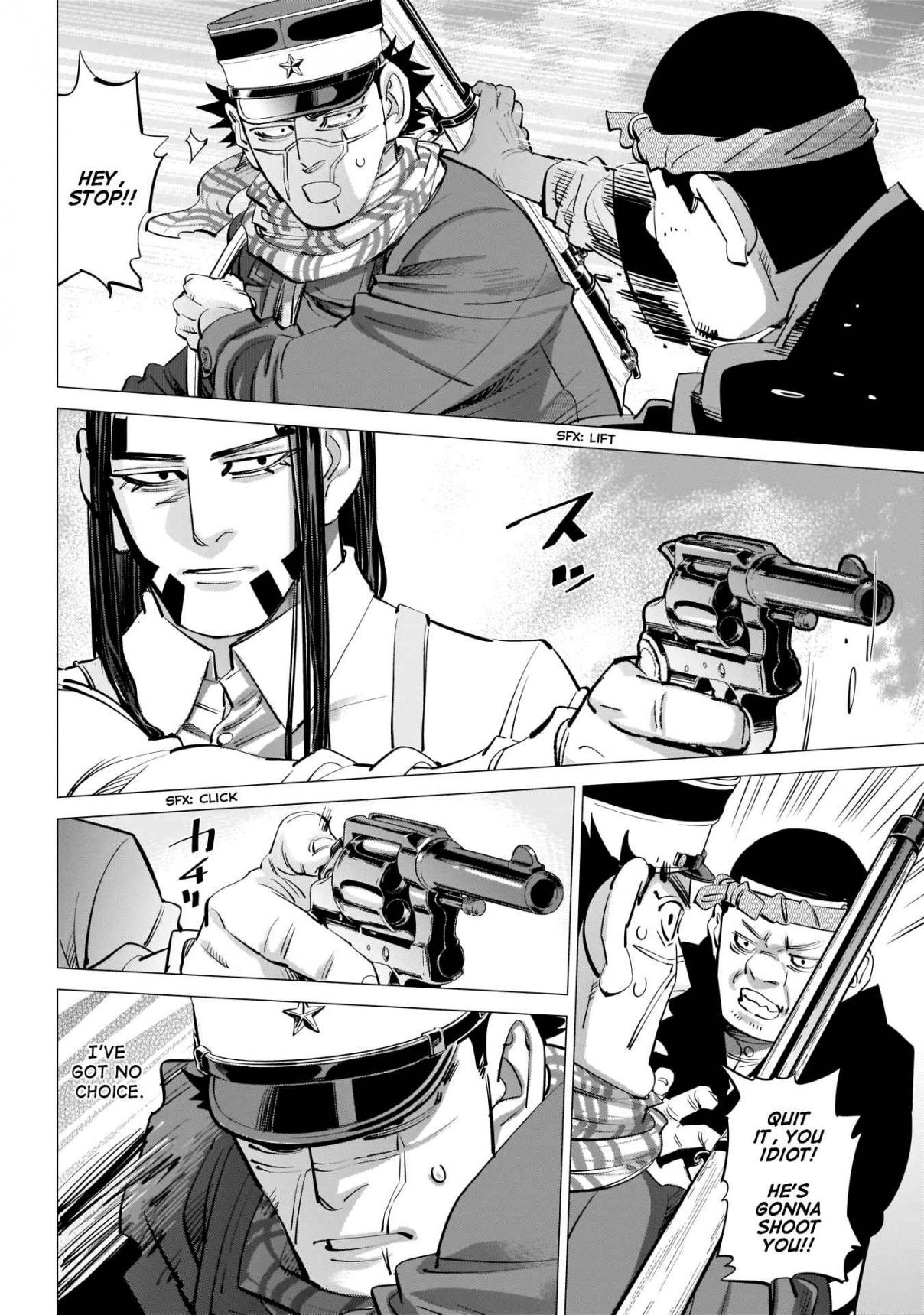 Golden Kamuy Ch. 234 Steamboat