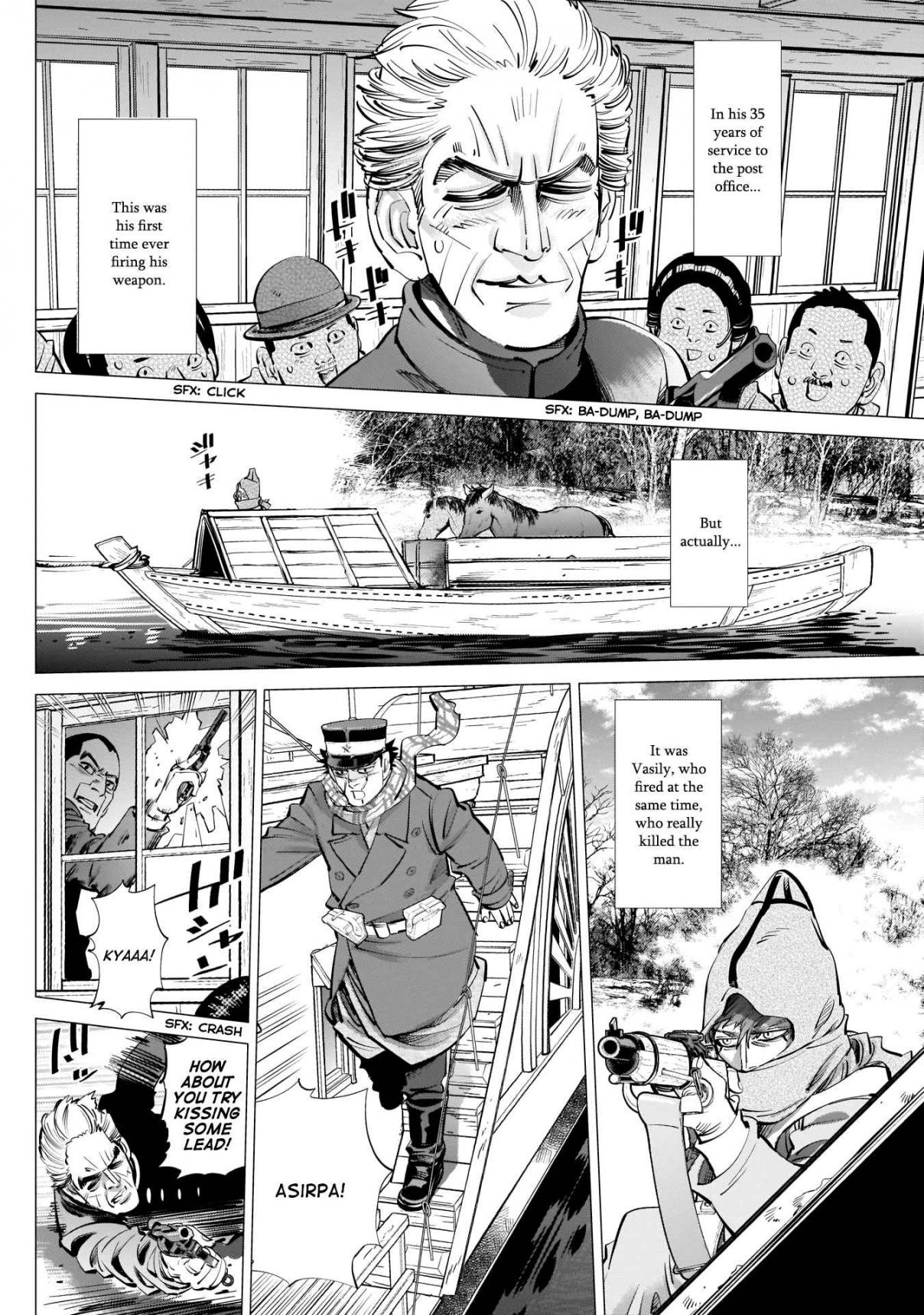 Golden Kamuy Ch. 235 The Postman From Hell