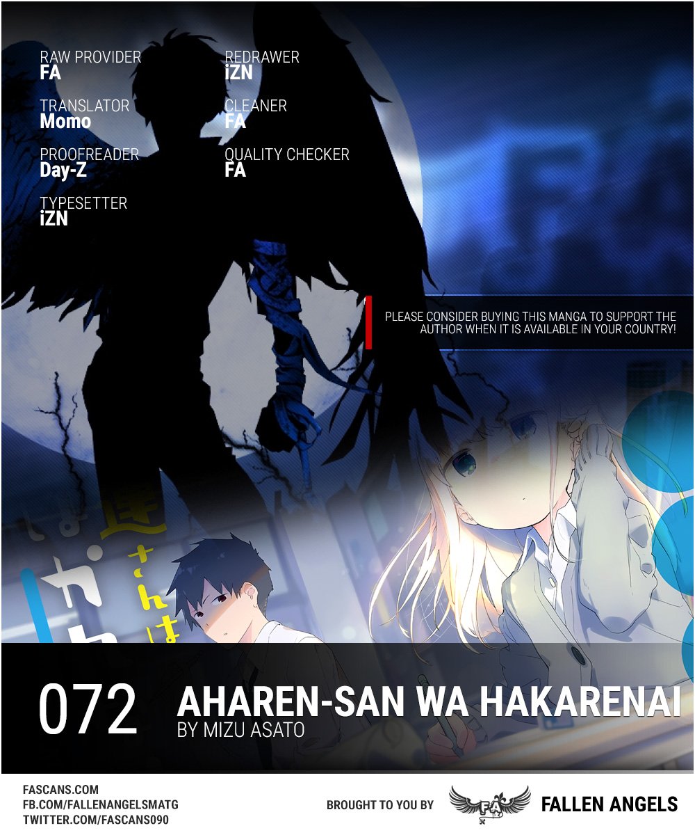 Aharen-San Wa Hakarenai Chapter 72