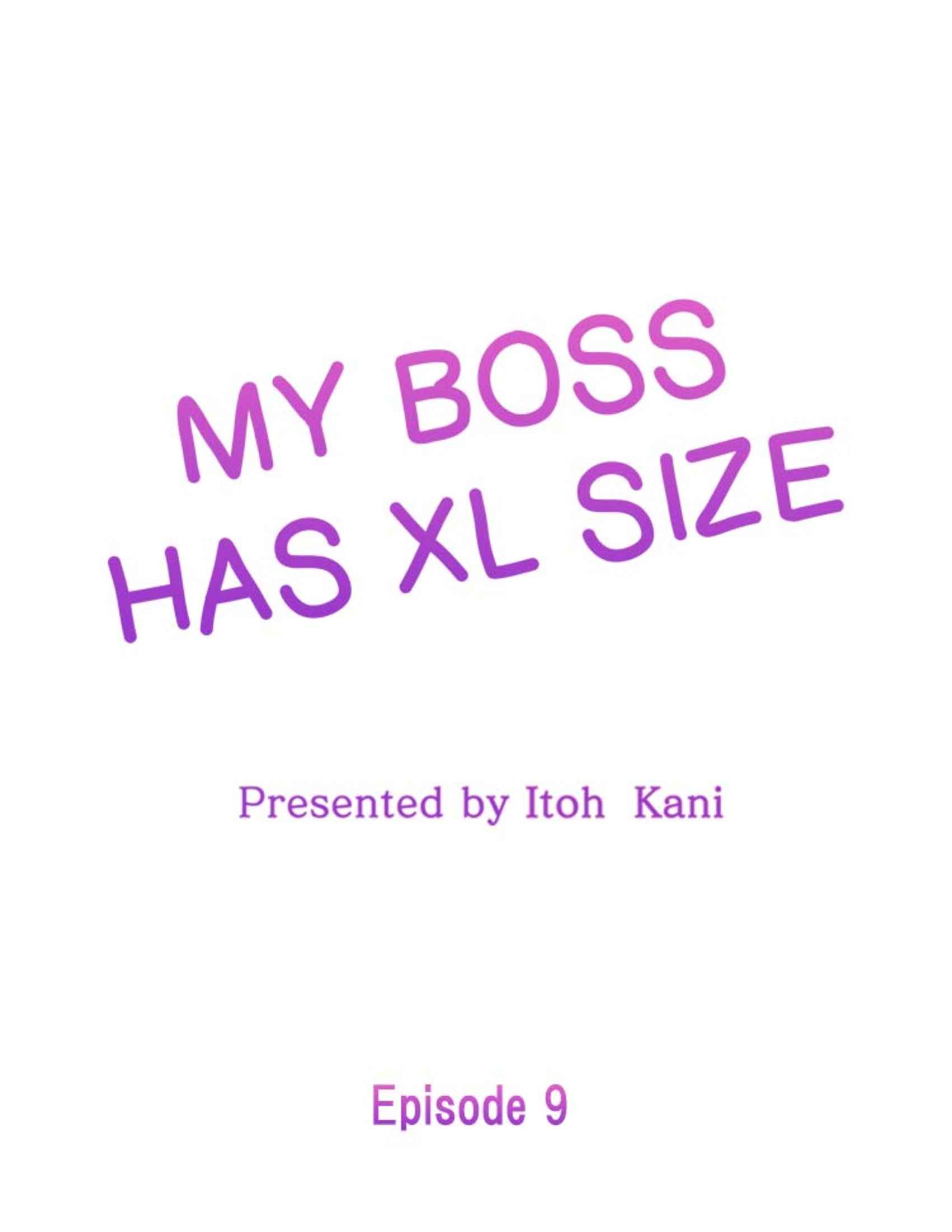 My Boss Has XL Size Ch.9