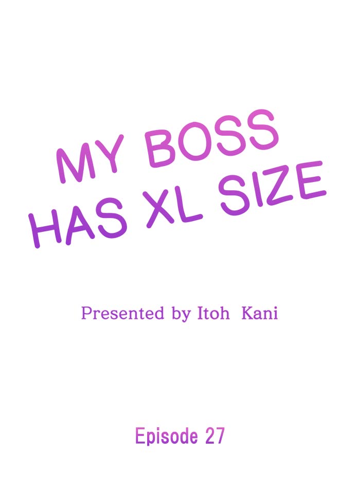 My Boss Has XL Size Ch.27