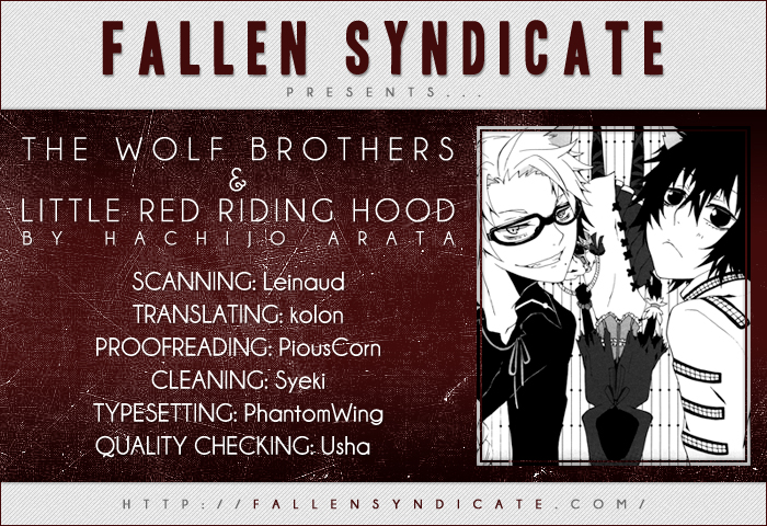 The Wolf Brothers and Little Red Riding Hood Oneshot