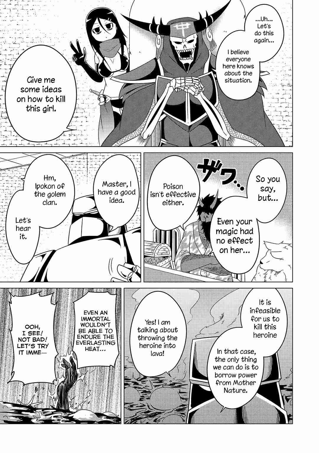 The Devil is Troubled by the Suicidal Heroine Vol. 1 Ch. 4 Emergency meeting at the Devil's castle