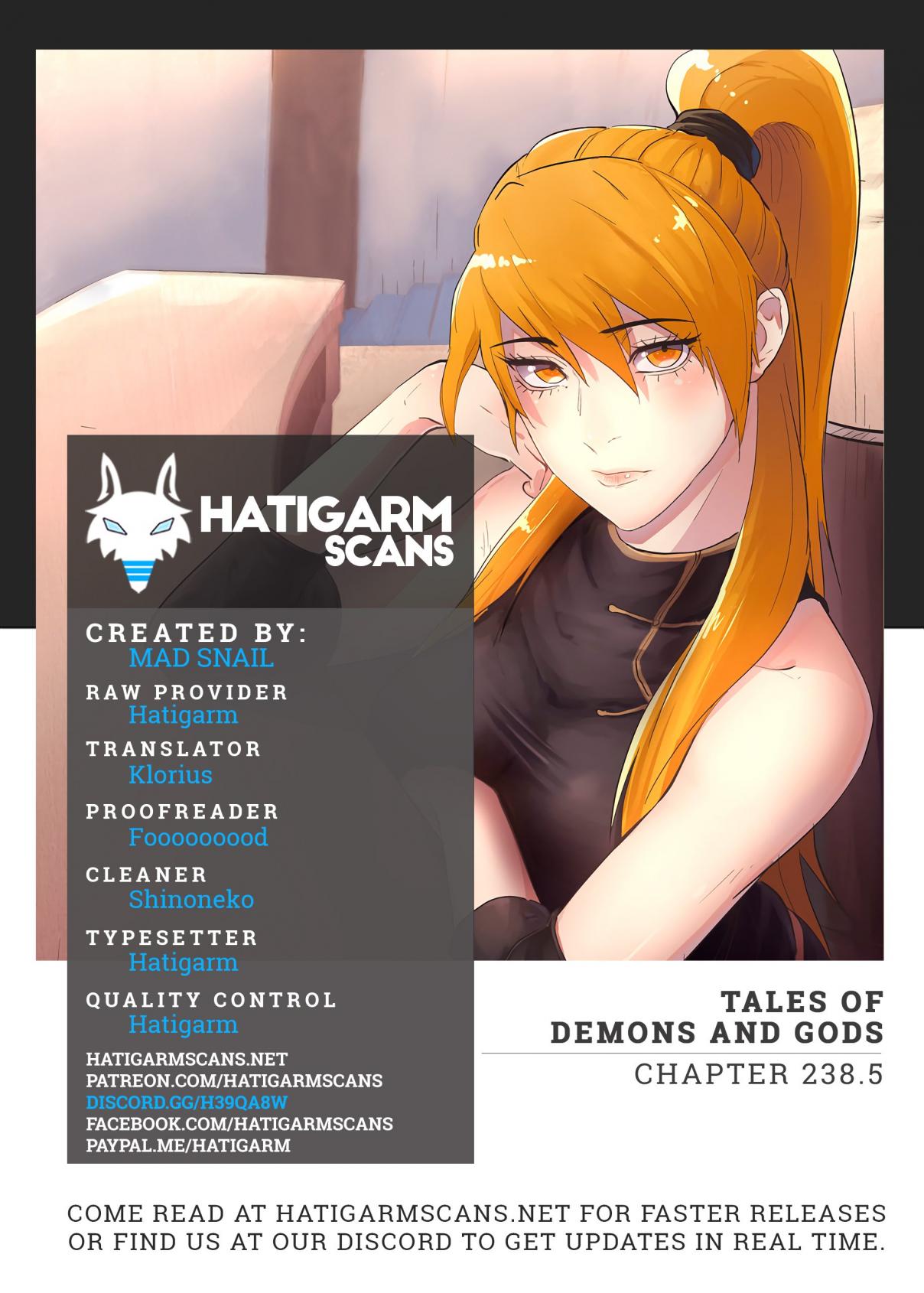 Tales of Demons and Gods Chap 238.5