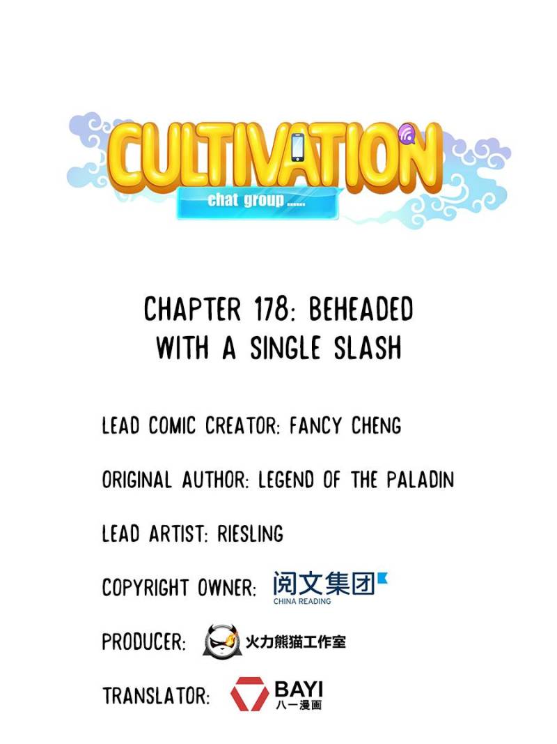 Cultivation Chat Group Chapter 182