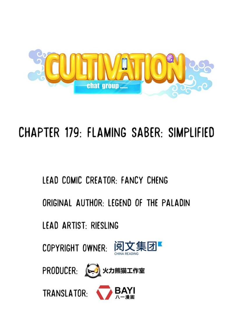 Cultivation Chat Group Chapter 183