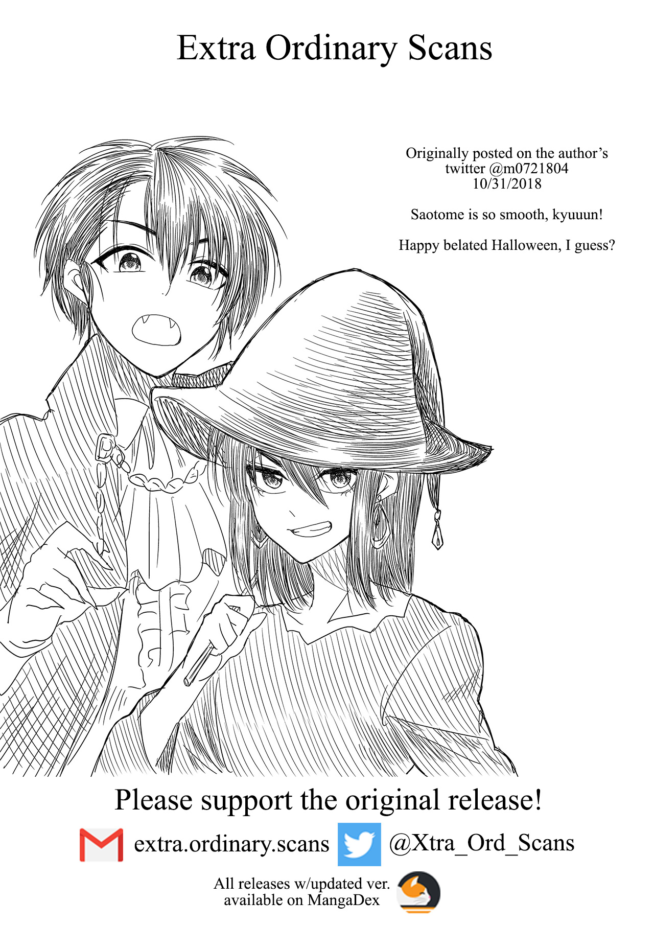 Mokuyoubi wa Kimi to Nakitai. Ch. 9.5 Happy Halloween