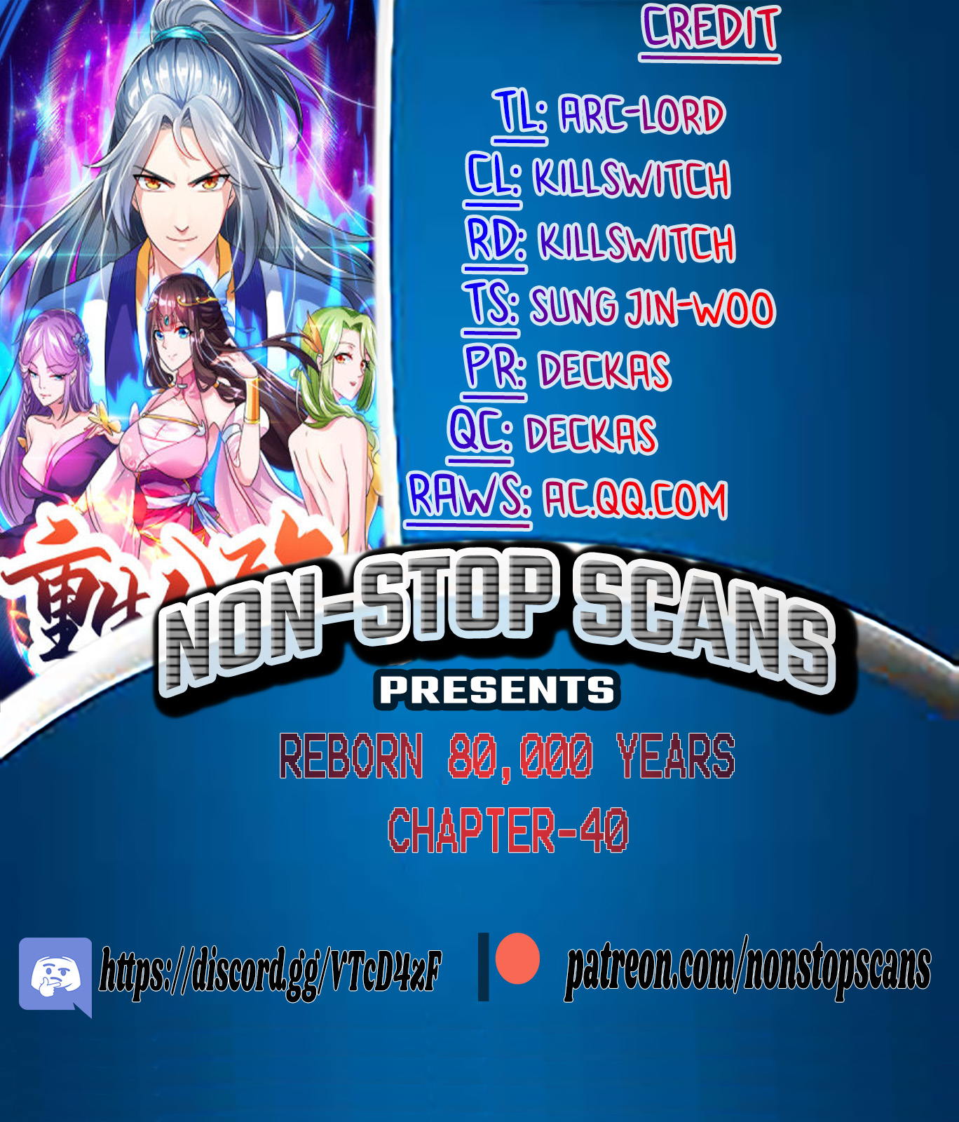 Reborn 80,000 Years Chapter 40