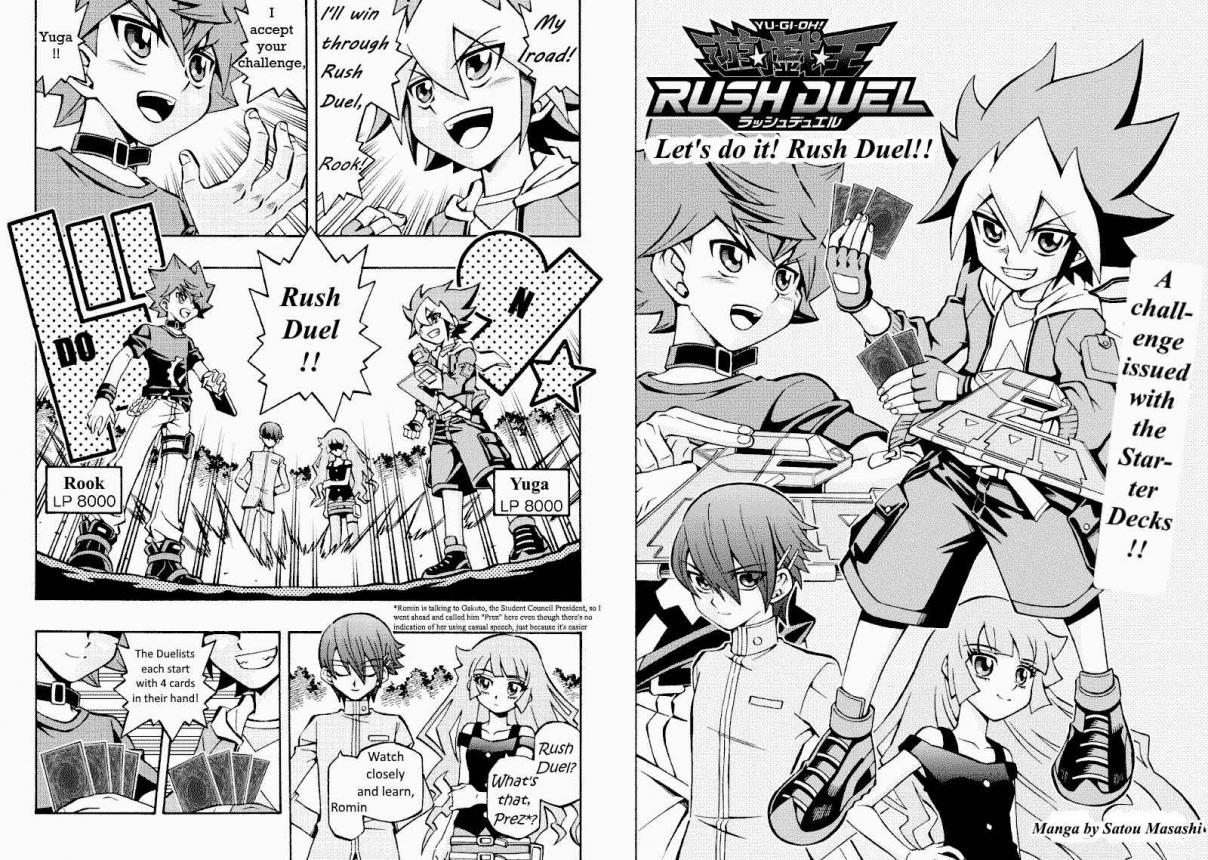 Yu Gi Oh! Rush Duel: Yarouze! Rush Duel!! Oneshot