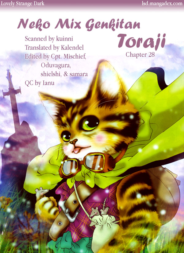 Neko Mix Genkitan Toraji Vol. 9 Ch. 28 The Demons, the Heroes, and the Judgement Mouse
