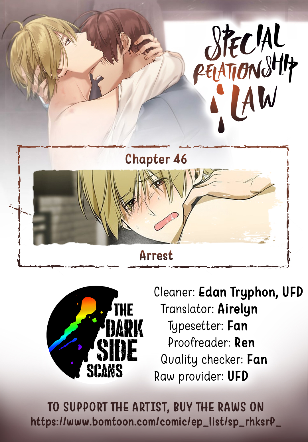 Special Relationship Law Ch. 46 Arrest