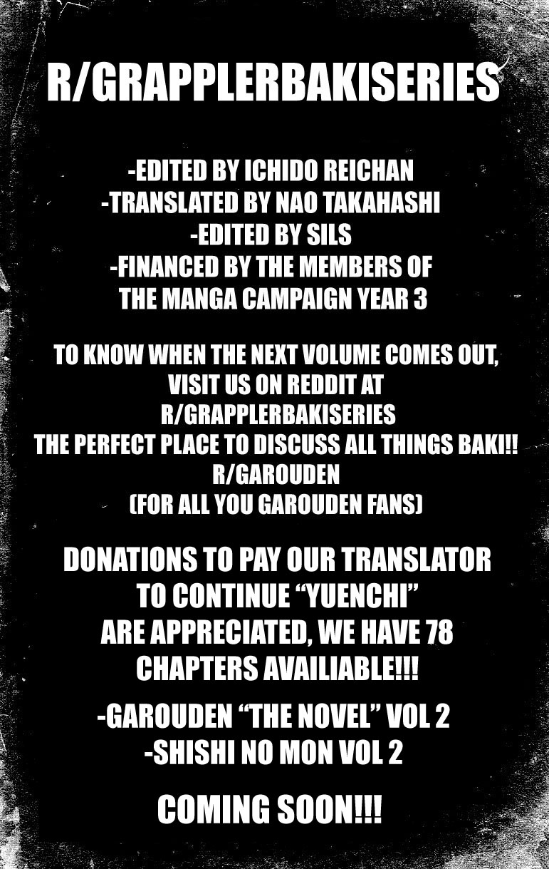 Yuenchi: Baki Gaiden Vol. 1 Ch. 8 Where the dark beasts dwell part 5