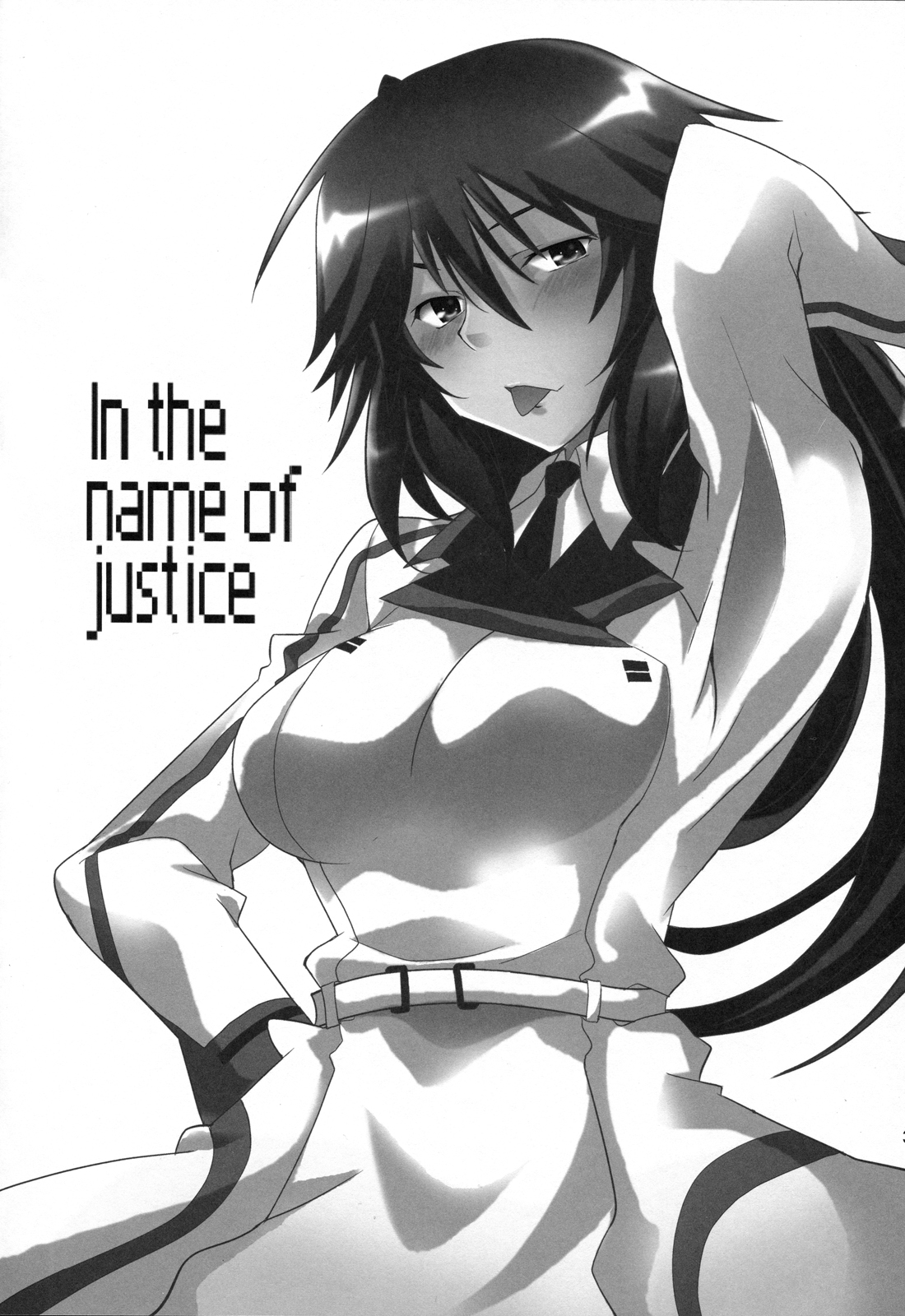 Infinite Stratos Chifuyu Nee Only: In the Name of Justice (Doujinshi) Oneshot