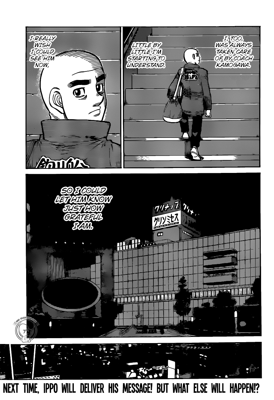 Hajime no Ippo Ch. 1290 It Was the Same for Me