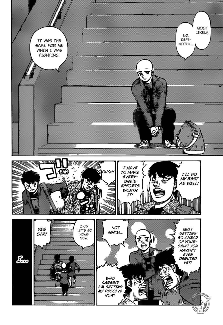 Hajime no Ippo Ch. 1290 It Was the Same for Me