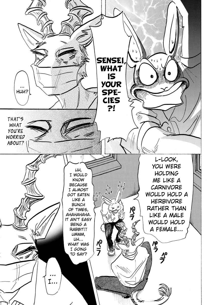 Beastars Ch. 147 Wipe Off Your Drool Before Saying Sweet Nothings