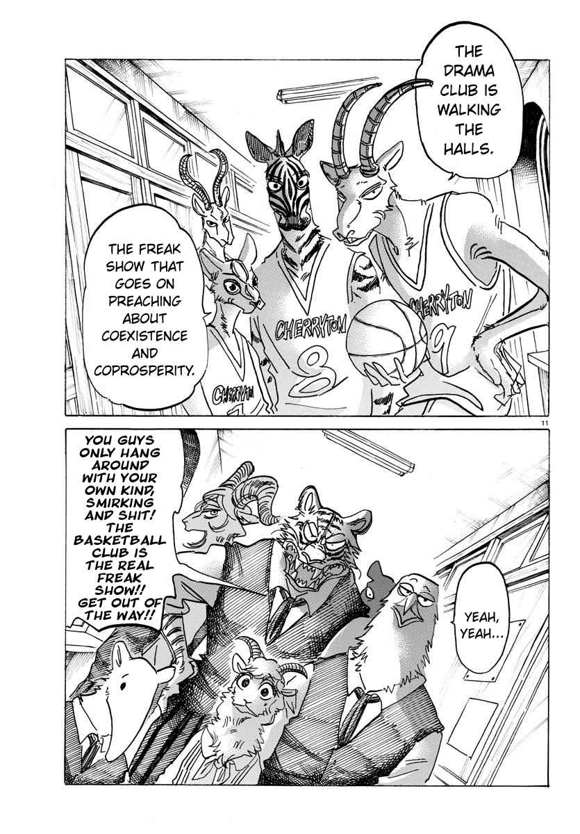 Beastars Ch. 157 Adler Appears Without a Scene Change