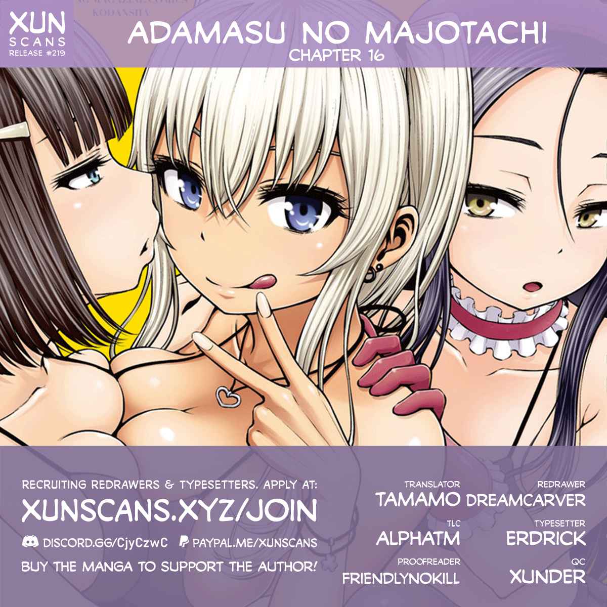 Adamasu no Majotachi Ch. 16 The little science girl's proof of concept