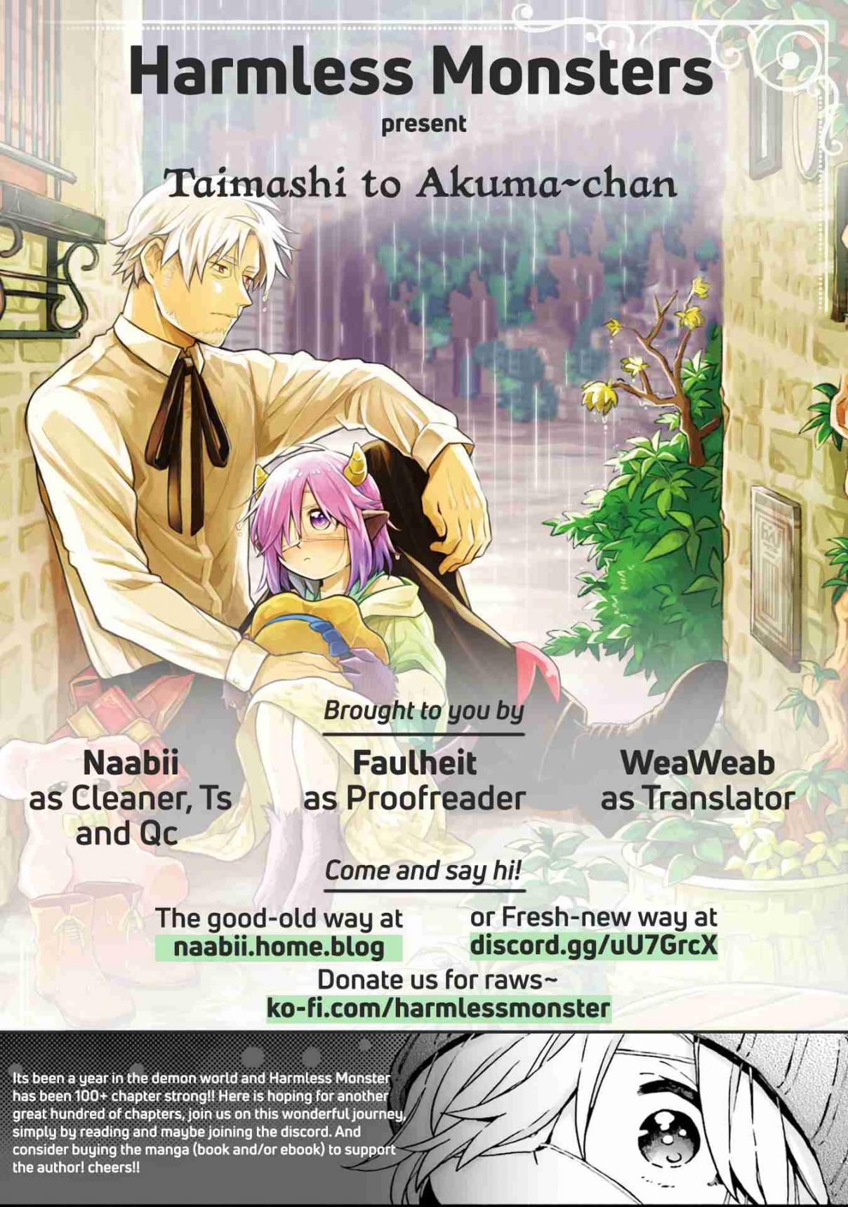 Taimashi to Akuma chan Ch. 27 Exorcist and Christmas Eve