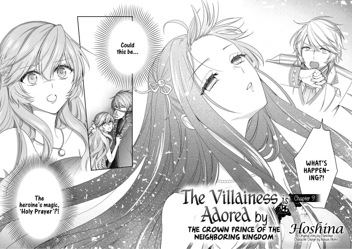 The Villainess Is Adored by the Crown Prince of the Neighboring Kingdom Vol. 2 Ch. 9