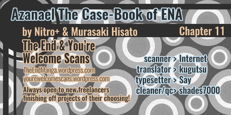 Azanael: The Case Book of ENA Vol. 2 Ch. 11 The Tanuki And Suzu