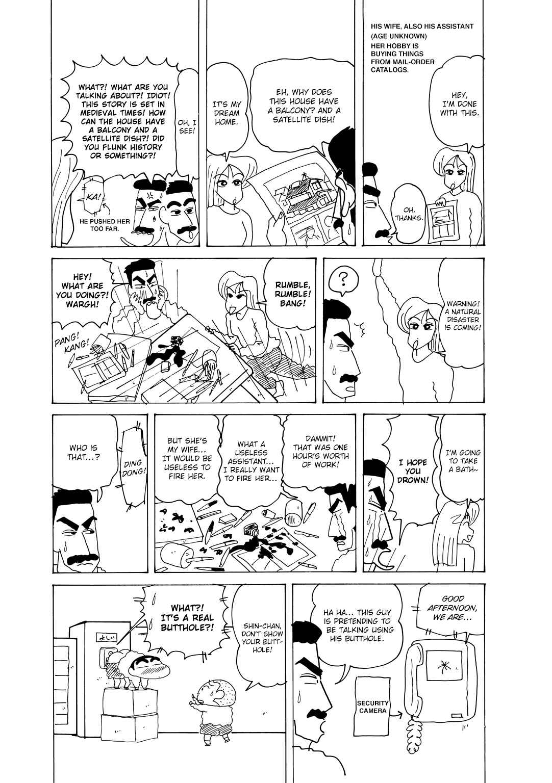 Crayon Shin chan Vol. 15 Ch. 6.2 Part 02 Dad's Cheating! A Love Letter Has Been Found