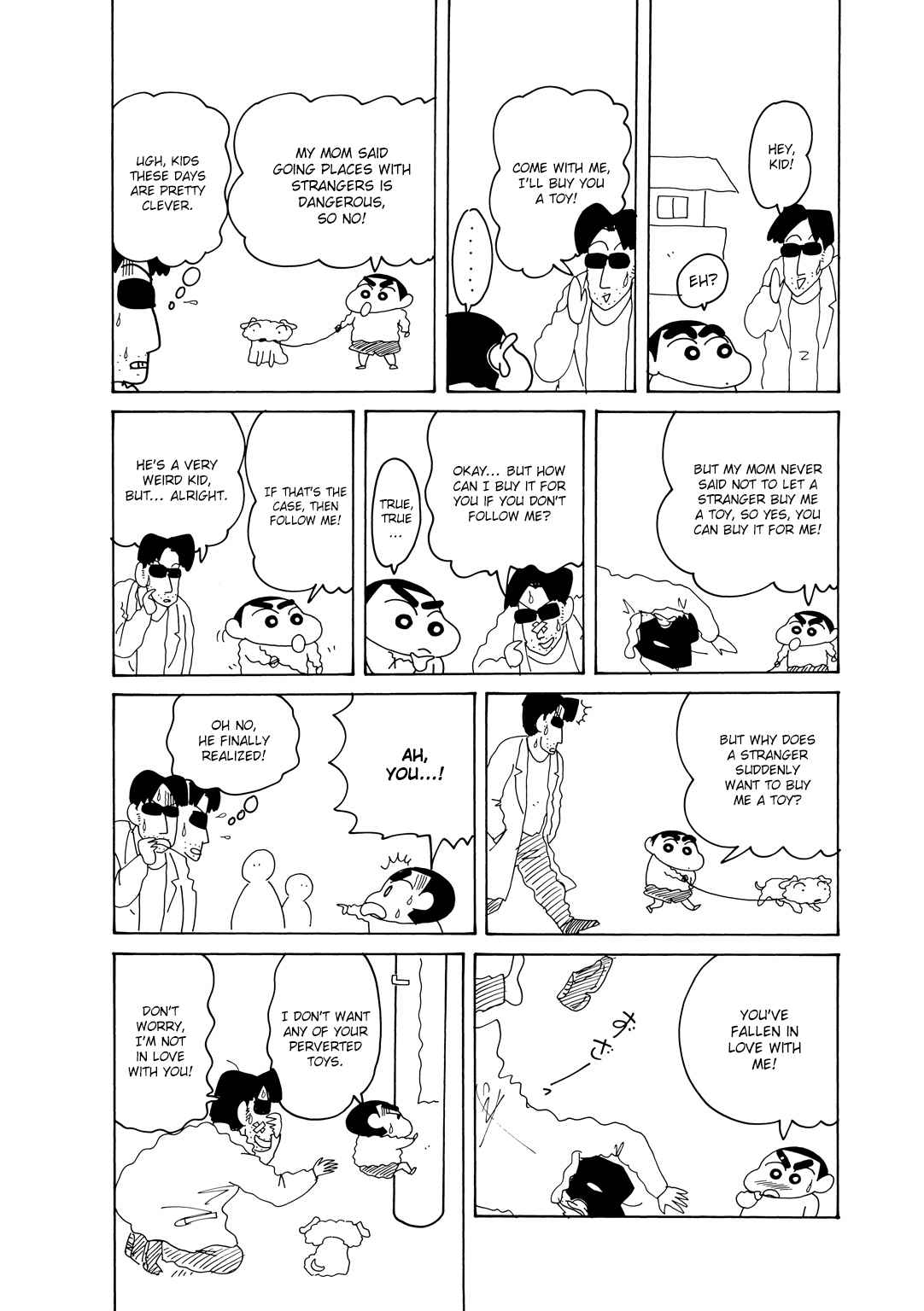 Crayon Shin chan Vol. 15 Ch. 6.3 Part 03 Dad's Cheating! A Love Letter Has Been Found