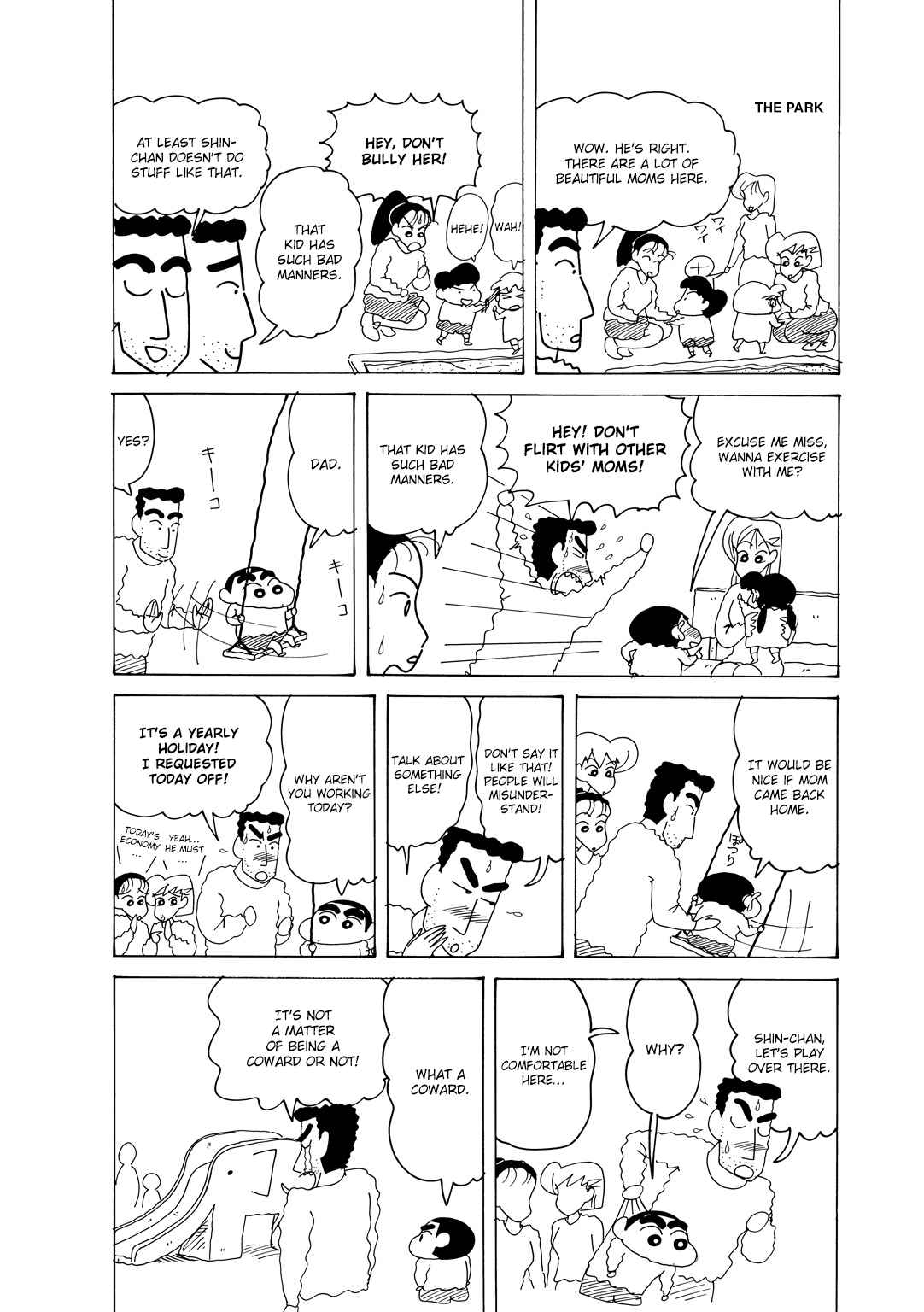 Crayon Shin chan Vol. 15 Ch. 6.4 Part 04 Dad's Cheating! A Love Letter Has Been Found