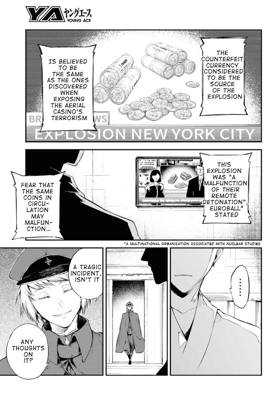 Bungo Stray Dogs Ch. 78 To Threaten God, Part 1