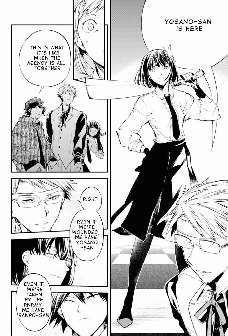 Bungo Stray Dogs Ch. 81 The Strongest Man, Final Part